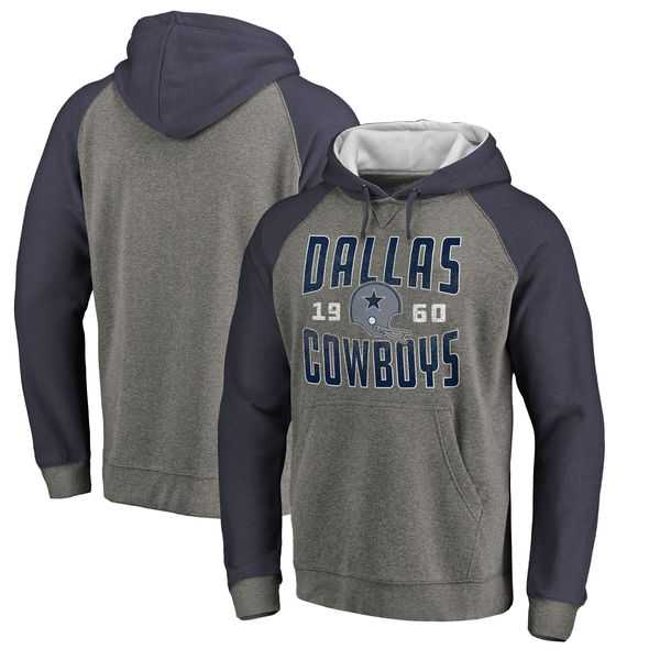 Dallas Cowboys NFL Pro Line by Fanatics Branded Timeless Collection Antique Stack Tri-Blend Raglan Pullover Hoodie Ash,We sell and wholesale Dallas Cowboys NFL Pro Line by Fanatics Branded Timeless Collection Antique Stack Tri-Blend Raglan Pullover Hoodie Ash on line form chian!