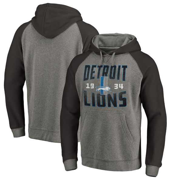Detroit Lions NFL Pro Line by Fanatics Branded Timeless Collection Antique Stack Tri-Blend Raglan Pullover Hoodie Ash,We sell and wholesale Detroit Lions NFL Pro Line by Fanatics Branded Timeless Collection Antique Stack Tri-Blend Raglan Pullover Hoodie Ash on line form chian!