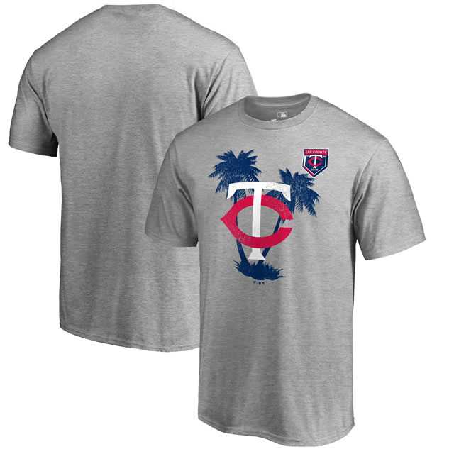 Minnesota Twins Fanatics Branded 2018 MLB Spring Training Vintage T Shirt Heather Gray,We sell and wholesale Minnesota Twins Fanatics Branded 2018 MLB Spring Training Vintage T Shirt Heather Gray on line form chian!