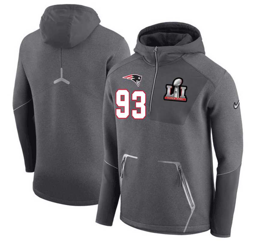 New England Patriots 93 Lawrence Guy Nike 2017 Super Bowl LI Bound Team Half-Zip Performance Pullover Hoodie Gray,We sell and wholesale New England Patriots 93 Lawrence Guy Nike 2017 Super Bowl LI Bound Team Half-Zip Performance Pullover Hoodie Gray on line form chian!