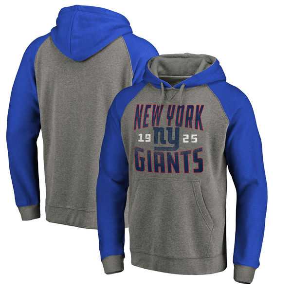 New York Giants NFL Pro Line by Fanatics Branded Timeless Collection Antique Stack Tri-Blend Raglan Pullover Hoodie Ash,We sell and wholesale New York Giants NFL Pro Line by Fanatics Branded Timeless Collection Antique Stack Tri-Blend Raglan Pullover Hoodie Ash on line form chian!