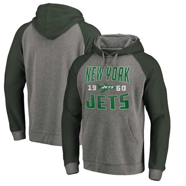 New York Jets NFL Pro Line by Fanatics Branded Timeless Collection Antique Stack Tri-Blend Raglan Pullover Hoodie Ash,We sell and wholesale New York Jets NFL Pro Line by Fanatics Branded Timeless Collection Antique Stack Tri-Blend Raglan Pullover Hoodie Ash on line form chian!