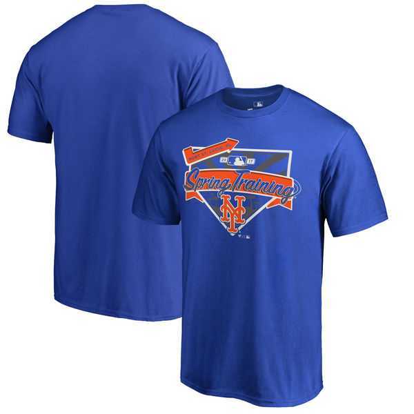 New York Mets Fanatics Branded 2017 MLB Spring Training Logo T Shirt Royal,We sell and wholesale New York Mets Fanatics Branded 2017 MLB Spring Training Logo T Shirt Royal on line form chian!