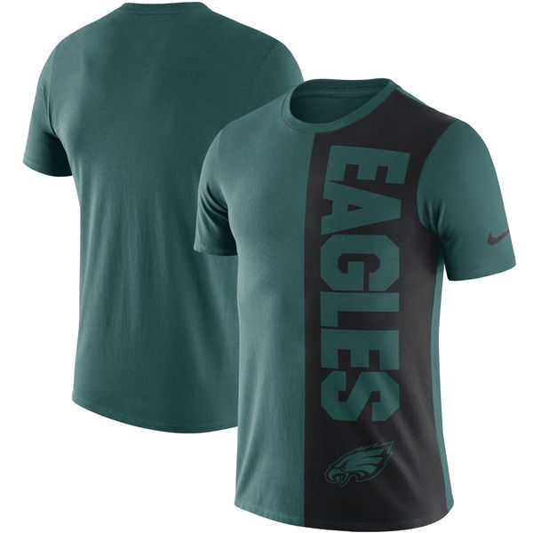 Philadelphia Eagles Nike Coin Flip Tri-Blend T-Shirt - Midnight GreenBlack,We sell and wholesale Philadelphia Eagles Nike Coin Flip Tri-Blend T-Shirt - Midnight GreenBlack on line form chian!