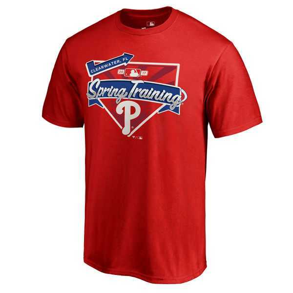 Philadelphia Phillies Fanatics Branded 2017 MLB Spring Training Team Logo Big & Tall T Shirt Red,We sell and wholesale Philadelphia Phillies Fanatics Branded 2017 MLB Spring Training Team Logo Big & Tall T Shirt Red on line form chian!