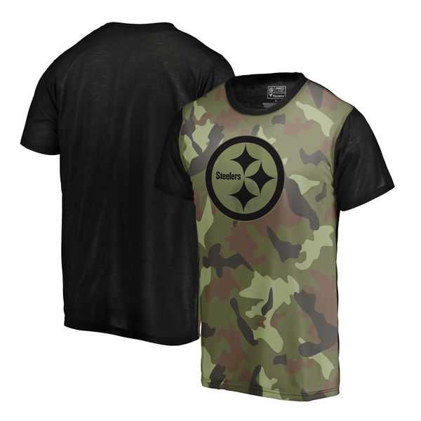 Pittsburgh Steelers Camo NFL Pro Line by Fanatics Branded Blast Sublimated T Shirt,We sell and wholesale Pittsburgh Steelers Camo NFL Pro Line by Fanatics Branded Blast Sublimated T Shirt on line form chian!