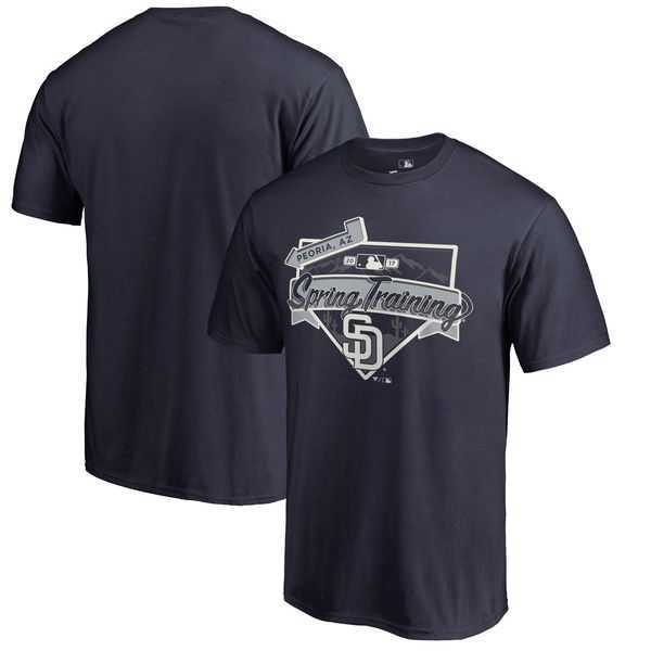 San Diego Padres Fanatics Branded 2017 MLB Spring Training Logo T Shirt Navy,We sell and wholesale San Diego Padres Fanatics Branded 2017 MLB Spring Training Logo T Shirt Navy on line form chian!