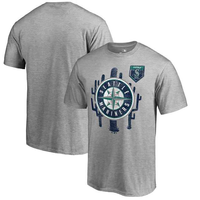 Seattle Mariners Fanatics Branded 2018 Spring Training Vintage Big & Tall T Shirt Heather Gray,We sell and wholesale Seattle Mariners Fanatics Branded 2018 Spring Training Vintage Big & Tall T Shirt Heather Gray on line form chian!