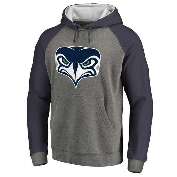 Seattle Seahawks NFL Pro Line by Fanatics Branded Ash Alternate Team Logo Gear Big & Tall Tri-Blend Raglan Pullover Hoodie 90Hou,We sell and wholesale Seattle Seahawks NFL Pro Line by Fanatics Branded Ash Alternate Team Logo Gear Big & Tall Tri-Blend Raglan Pullover Hoodie 90Hou on line form chian!