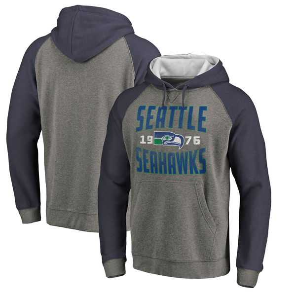 Seattle Seahawks NFL Pro Line by Fanatics Branded Timeless Collection Antique Stack Tri-Blend Raglan Pullover Hoodie Ash,We sell and wholesale Seattle Seahawks NFL Pro Line by Fanatics Branded Timeless Collection Antique Stack Tri-Blend Raglan Pullover Hoodie Ash on line form chian!