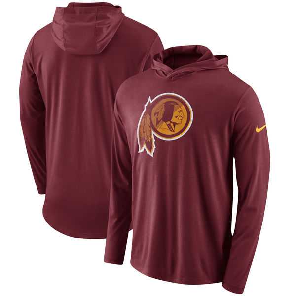Washington Redskins Nike Blend Performance Hooded Long Sleeve T-Shirt Burgundy,We sell and wholesale Washington Redskins Nike Blend Performance Hooded Long Sleeve T-Shirt Burgundy on line form chian!