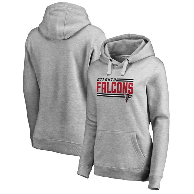 Women Atlanta Falcons NFL Pro Line by Fanatics Branded Ash Iconic Collection On Side Stripe Pullover Hoodie 90Hou,We sell and wholesale Women Atlanta Falcons NFL Pro Line by Fanatics Branded Ash Iconic Collection On Side Stripe Pullover Hoodie 90Hou on line form chian!