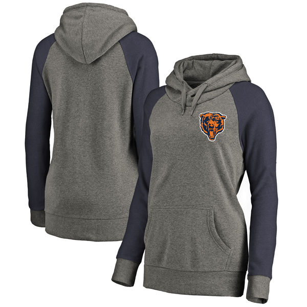 Women Chicago Bears NFL Pro Line by Fanatics Branded Plus Sizes Vintage Lounge Pullover Hoodie - Heathered Gray,We sell and wholesale Women Chicago Bears NFL Pro Line by Fanatics Branded Plus Sizes Vintage Lounge Pullover Hoodie - Heathered Gray on line form chian!
