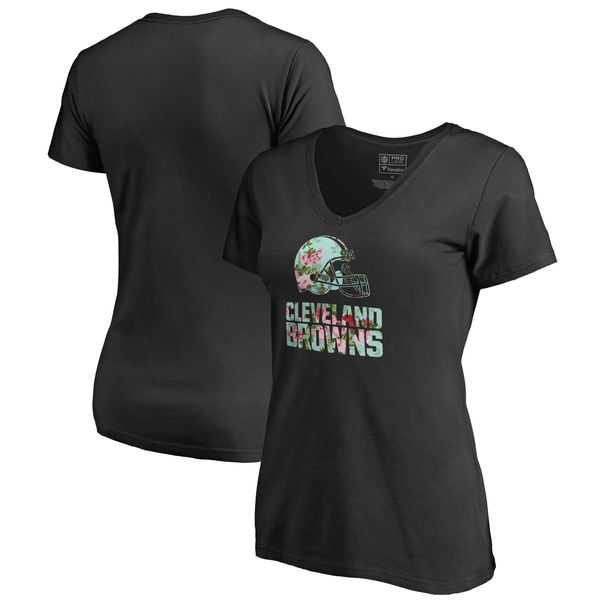 Women Cleveland Browns NFL Pro Line by Fanatics Branded Lovely Plus Size V Neck T-Shirt Black,We sell and wholesale Women Cleveland Browns NFL Pro Line by Fanatics Branded Lovely Plus Size V Neck T-Shirt Black on line form chian!
