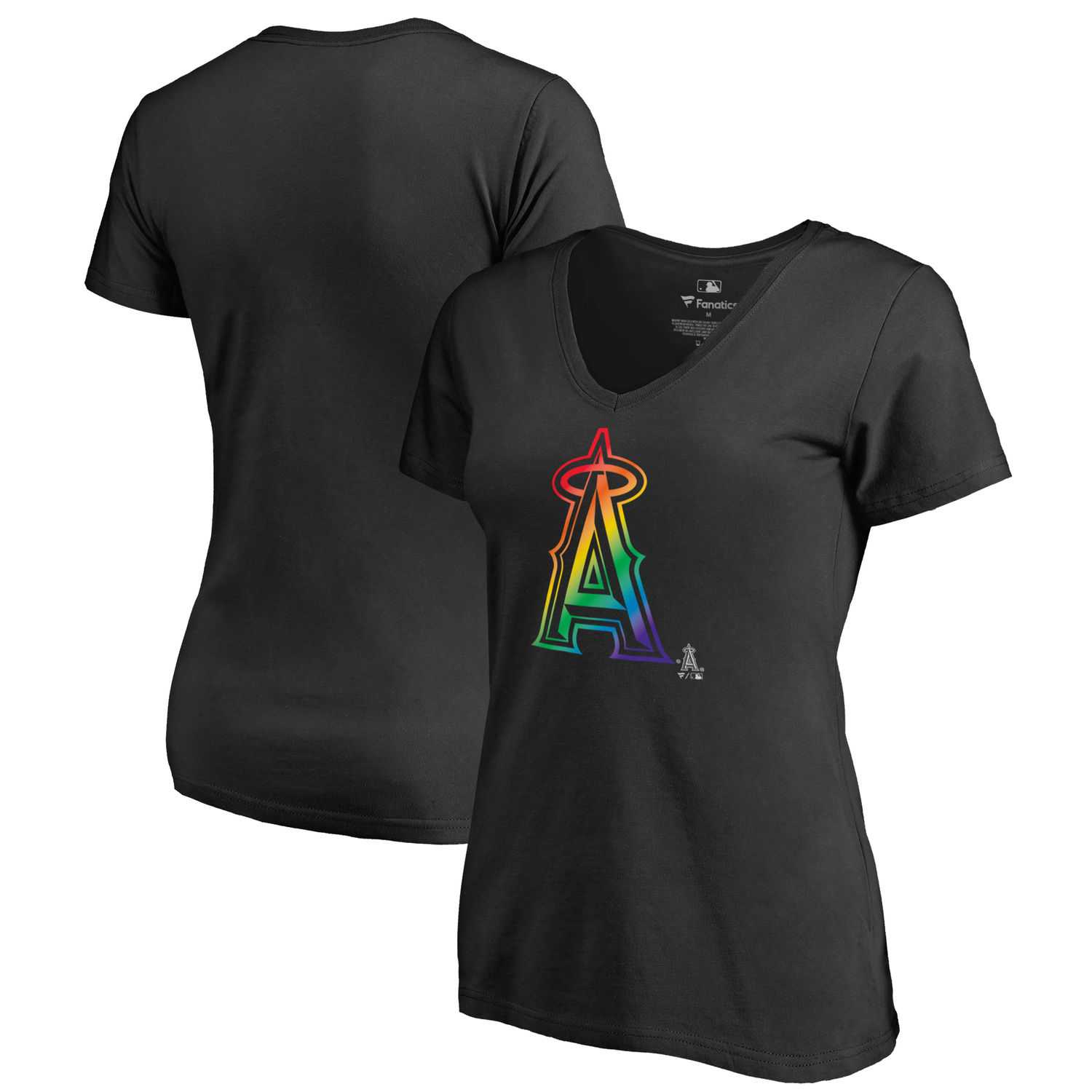 Women Los Angeles Angels of Anaheim Fanatics Branded Pride Black T Shirt Fyun,We sell and wholesale Women Los Angeles Angels of Anaheim Fanatics Branded Pride Black T Shirt Fyun on line form chian!