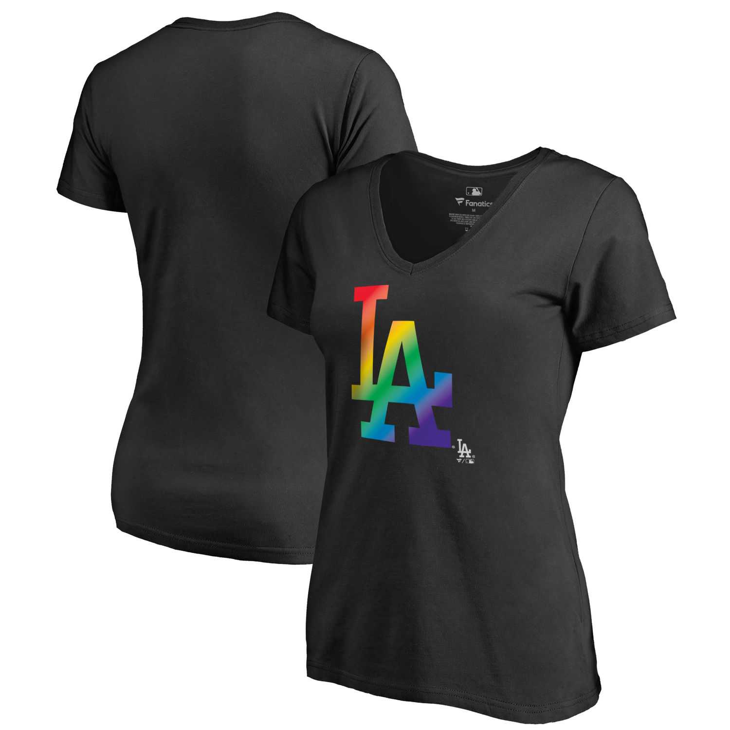 Women Los Angeles Dodgers Fanatics Branded Pride Black T Shirt Fyun,We sell and wholesale Women Los Angeles Dodgers Fanatics Branded Pride Black T Shirt Fyun on line form chian!