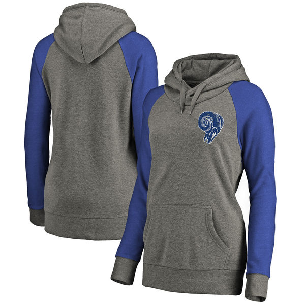 Women Los Angeles Rams NFL Pro Line by Fanatics Branded Plus Sizes Vintage Lounge Pullover Hoodie Heathered Gray,We sell and wholesale Women Los Angeles Rams NFL Pro Line by Fanatics Branded Plus Sizes Vintage Lounge Pullover Hoodie Heathered Gray on line form chian!