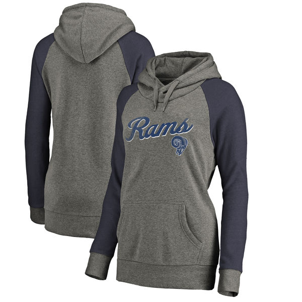 Women Los Angeles Rams NFL Pro Line by Fanatics Branded Timeless Collection Rising Script Plus Size Tri-Blend Hoodie Ash,We sell and wholesale Women Los Angeles Rams NFL Pro Line by Fanatics Branded Timeless Collection Rising Script Plus Size Tri-Blend Hoodie Ash on line form chian!