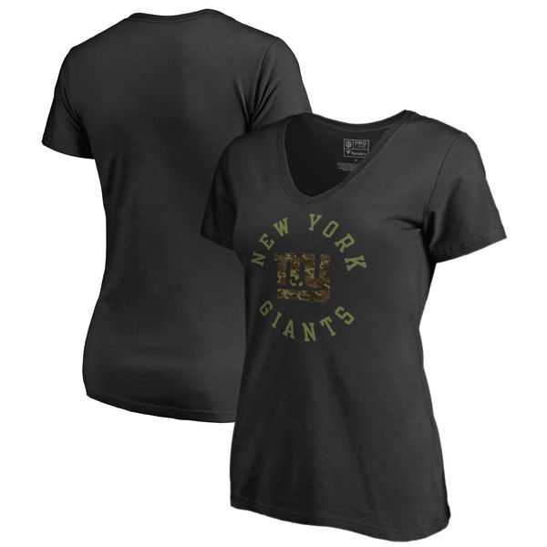 Women New York Giants NFL Pro Line by Fanatics Branded Camo Collection Liberty Plus Size V Neck T-Shirt Black,We sell and wholesale Women New York Giants NFL Pro Line by Fanatics Branded Camo Collection Liberty Plus Size V Neck T-Shirt Black on line form chian!