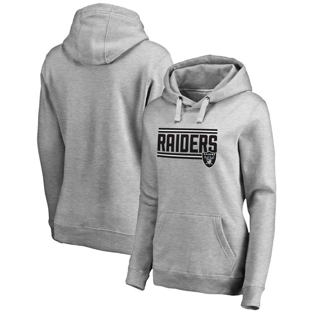 Women Oakland Raiders NFL Pro Line by Fanatics Branded Ash Iconic Collection On Side Stripe Pullover Hoodie 90Hou,We sell and wholesale Women Oakland Raiders NFL Pro Line by Fanatics Branded Ash Iconic Collection On Side Stripe Pullover Hoodie 90Hou on line form chian!