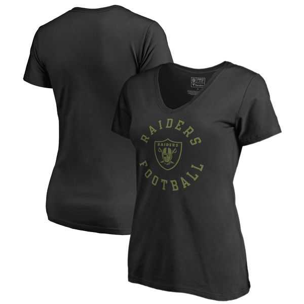 Women Oakland Raiders NFL Pro Line by Fanatics Branded Camo Collection Liberty Plus Size V Neck T-Shirt Black,We sell and wholesale Women Oakland Raiders NFL Pro Line by Fanatics Branded Camo Collection Liberty Plus Size V Neck T-Shirt Black on line form chian!