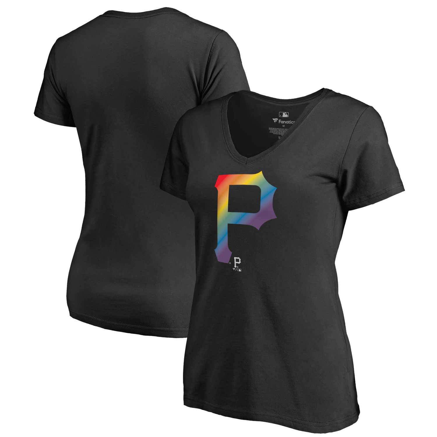 Women Pittsburgh Pirates Fanatics Branded Black Big & Tall Pride T Shirt Fyun,We sell and wholesale Women Pittsburgh Pirates Fanatics Branded Black Big & Tall Pride T Shirt Fyun on line form chian!