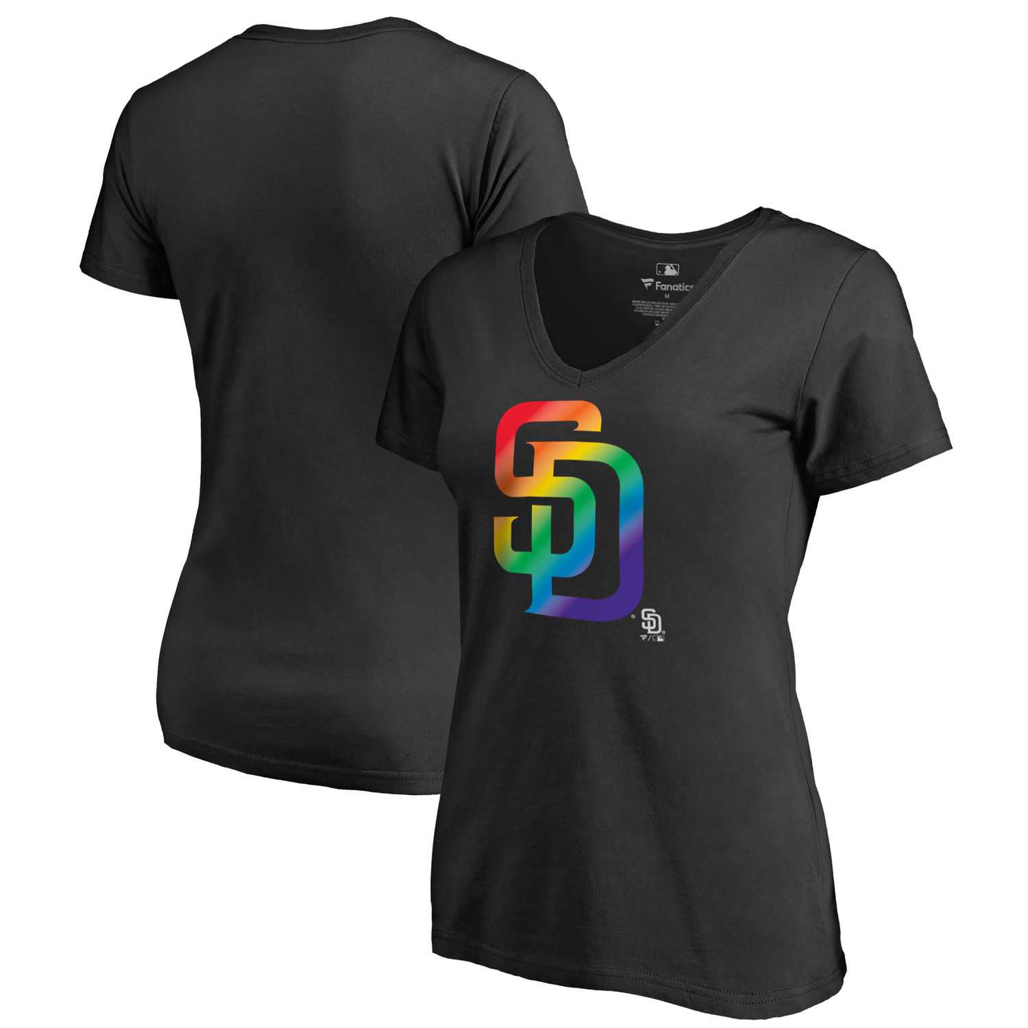 Women San Diego Padres Fanatics Branded Black Big & Tall Pride T Shirt Fyun,We sell and wholesale Women San Diego Padres Fanatics Branded Black Big & Tall Pride T Shirt Fyun on line form chian!