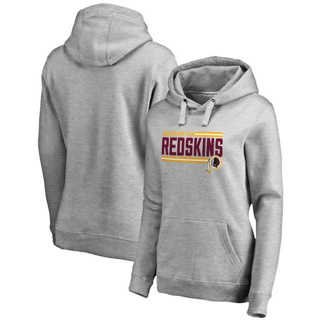 Women Washington Redskins NFL Pro Line by Fanatics Branded Ash Iconic Collection On Side Stripe Pullover Hoodie 90Hou,We sell and wholesale Women Washington Redskins NFL Pro Line by Fanatics Branded Ash Iconic Collection On Side Stripe Pullover Hoodie 90Hou on line form chian!