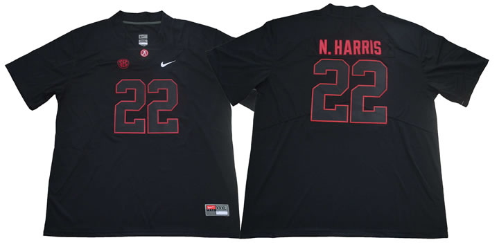 Alabama Crimson Tide 22 Najee Harris Black Nike College Football Jersey,We sell and wholesale Alabama Crimson Tide 22 Najee Harris Black Nike College Football Jersey on line form chian!