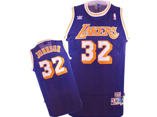 Lakers 32 Magic Johnson Purple Hardwood Classics Jersey,We sell and wholesale Lakers 32 Magic Johnson Purple Hardwood Classics Jersey on line form chian!