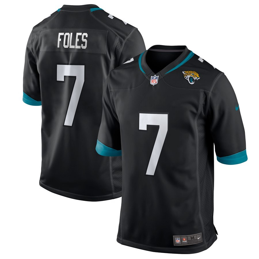 Nike Jaguars 7 Nick Foles Black Team Color Game Jersey Dzhi,We sell and wholesale Nike Jaguars 7 Nick Foles Black Team Color Game Jersey Dzhi on line form chian!
