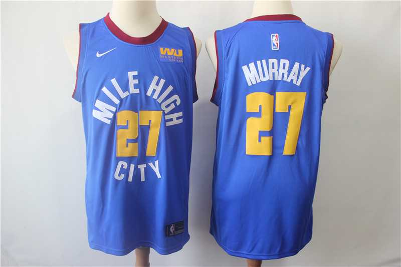 Nuggets 27 Jamal Murray Blue Nike Swingman Jersey,We sell and wholesale Nuggets 27 Jamal Murray Blue Nike Swingman Jersey on line form chian!