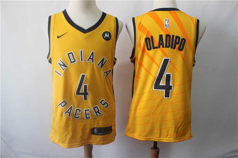 Pacers 4 Victor Oladipo Yellow Nike Swingman Jersey,We sell and wholesale Pacers 4 Victor Oladipo Yellow Nike Swingman Jersey on line form chian!