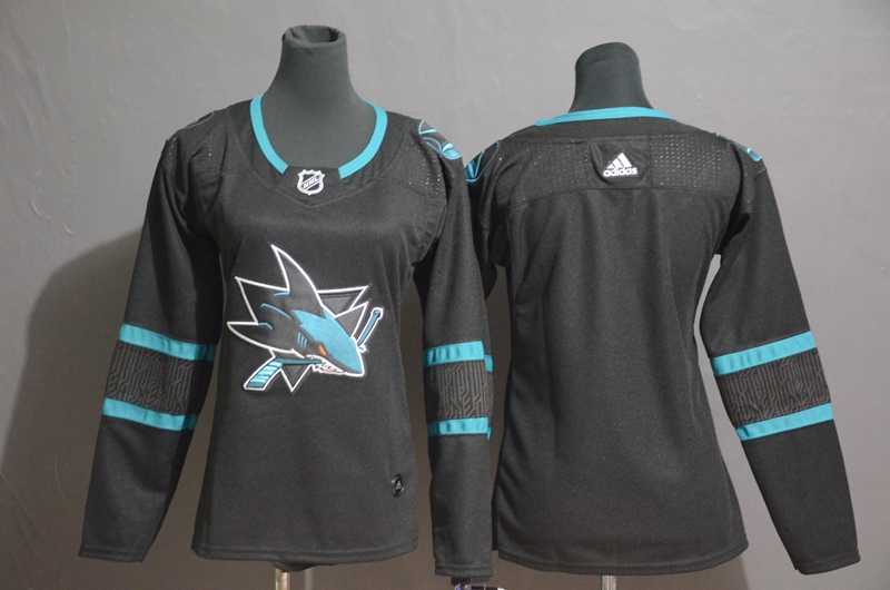 Women Sharks Blank Black Adidas Jersey,We sell and wholesale Women Sharks Blank Black Adidas Jersey on line form chian!