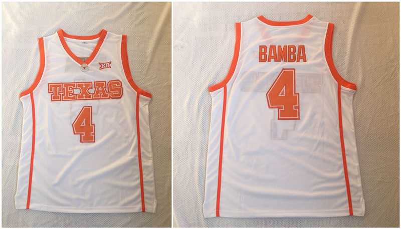 Texas Longhorns 4 Mohamed Bamba White Stitched College Basketball Jersey,We sell and wholesale Texas Longhorns 4 Mohamed Bamba White Stitched College Basketball Jersey on line form chian!