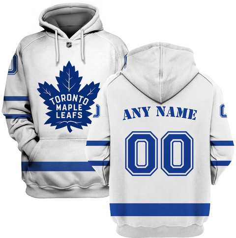 Maple Leafs White Men's Customized All Stitched Hooded Sweatshirt,We sell and wholesale Maple Leafs White Men's Customized All Stitched Hooded Sweatshirt on line form chian!