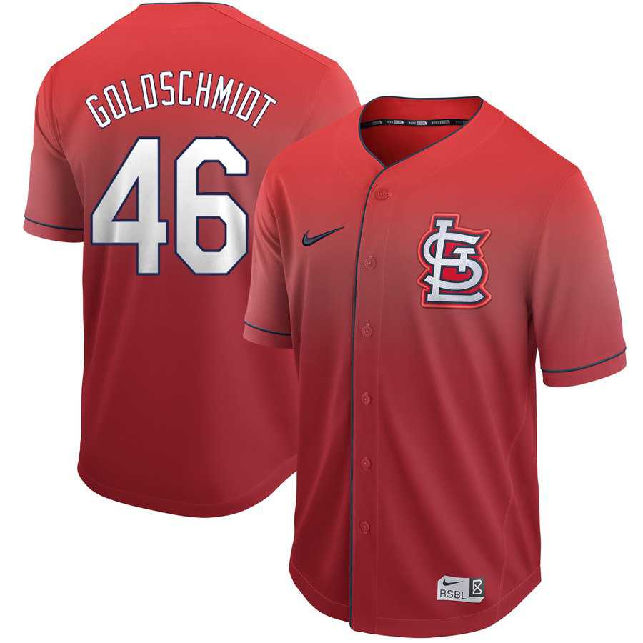Cardinals 46 Paul Goldschmidt Red Drift Fashion Jersey Dzhi,We sell and wholesale Cardinals 46 Paul Goldschmidt Red Drift Fashion Jersey Dzhi on line form chian!