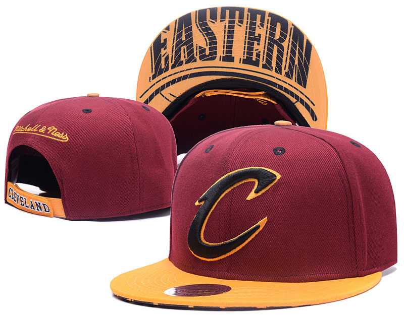 Cavaliers Fresh Logo Red Yellow Mitchell & Ness Adjustable Hat GS,We sell and wholesale Cavaliers Fresh Logo Red Yellow Mitchell & Ness Adjustable Hat GS on line form chian!