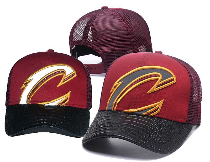Cavaliers Team Logo Red Black Peaked Adjustable Hat GS,We sell and wholesale Cavaliers Team Logo Red Black Peaked Adjustable Hat GS on line form chian!