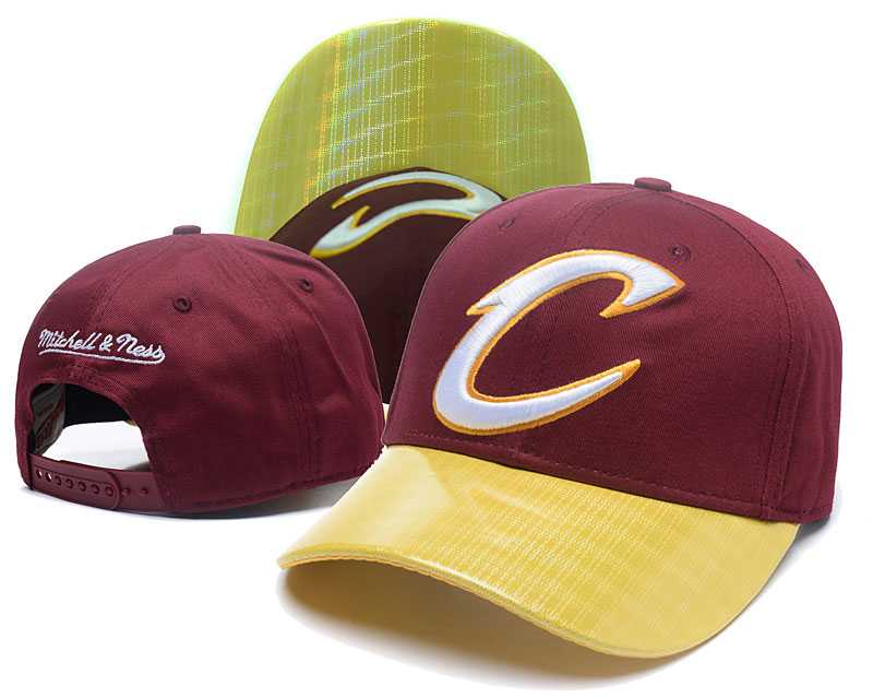Cavaliers Team Logo Red Yellow Mitchell & Ness Adjustable Hat GS,We sell and wholesale Cavaliers Team Logo Red Yellow Mitchell & Ness Adjustable Hat GS on line form chian!
