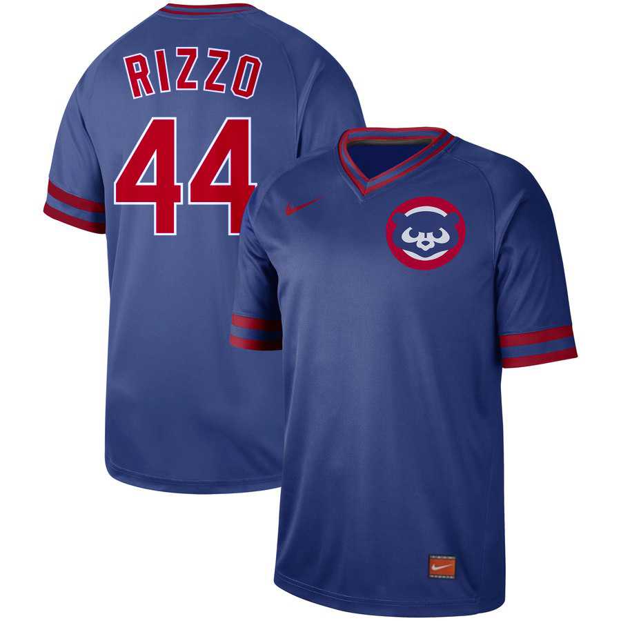 Cubs 44 Anthony Rizzo Blue Throwback Jersey Dzhi,We sell and wholesale Cubs 44 Anthony Rizzo Blue Throwback Jersey Dzhi on line form chian!