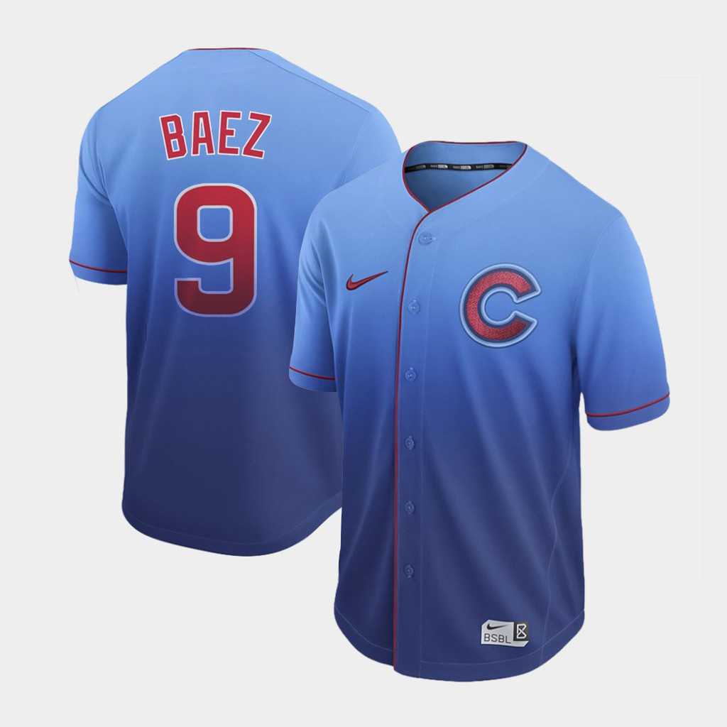 Cubs 9 Javier Baez Blue Drift Fashion Jersey Dzhi,We sell and wholesale Cubs 9 Javier Baez Blue Drift Fashion Jersey Dzhi on line form chian!