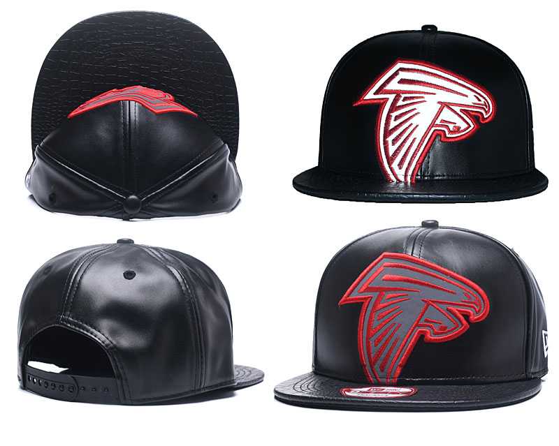 Falcons Fresh Logo Black Leather Adjustable Hat GS,We sell and wholesale Falcons Fresh Logo Black Leather Adjustable Hat GS on line form chian!