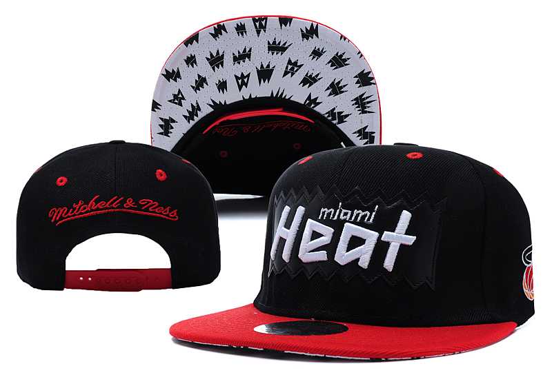 Heat Team Logo Black Mitchell & Ness Adjustable Hat LX,We sell and wholesale Heat Team Logo Black Mitchell & Ness Adjustable Hat LX on line form chian!