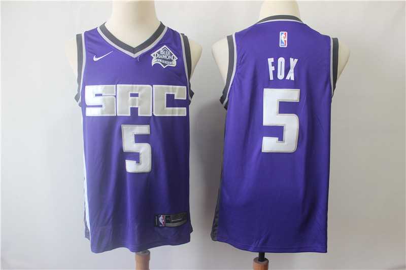 Kings 5 De'Aaron Fox Purple Nike Swingman Jerseys,We sell and wholesale Kings 5 De'Aaron Fox Purple Nike Swingman Jerseys on line form chian!
