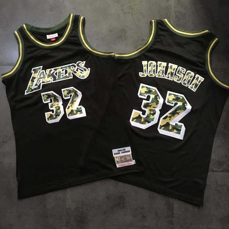 Lakers 32 Magic Johnson Black Camo 1984 85 Hardwood Classics Jersey Mixiu,We sell and wholesale Lakers 32 Magic Johnson Black Camo 1984 85 Hardwood Classics Jersey Mixiu on line form chian!