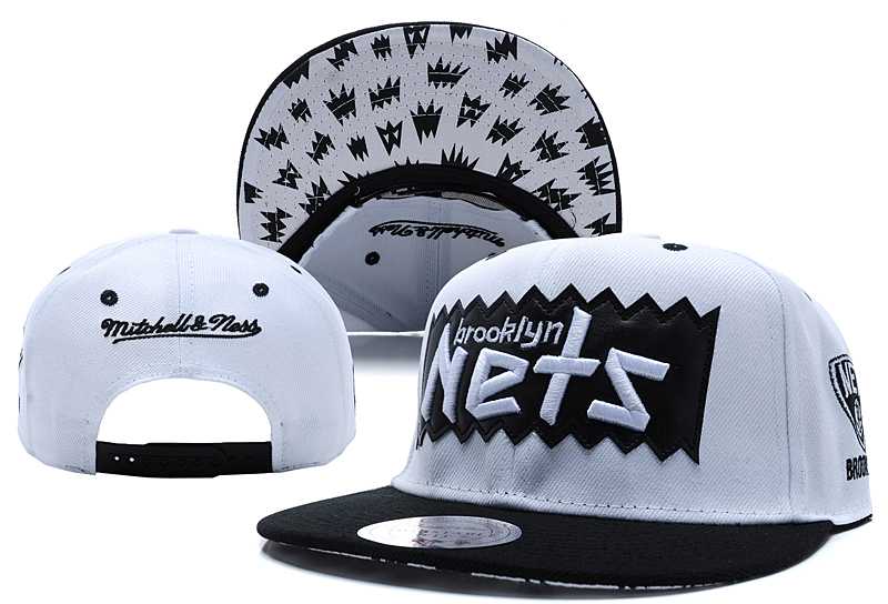 Nets Team Logo White Mitchell & Ness Adjustable Hat LX,We sell and wholesale Nets Team Logo White Mitchell & Ness Adjustable Hat LX on line form chian!