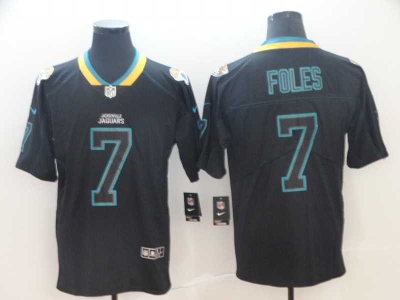 Nike Jaguars 7 Nick Foles Black Shadow Legend Limited Jersey,We sell and wholesale Nike Jaguars 7 Nick Foles Black Shadow Legend Limited Jersey on line form chian!