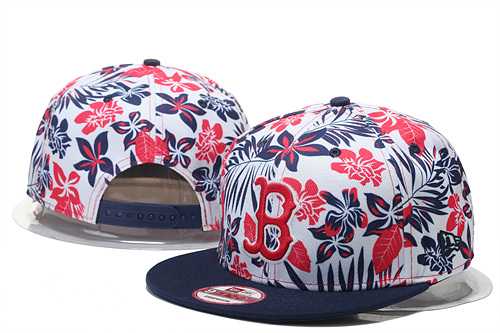 Red Sox Fresh Logo Flower Pattern Adjustable Hat GS,We sell and wholesale Red Sox Fresh Logo Flower Pattern Adjustable Hat GS on line form chian!