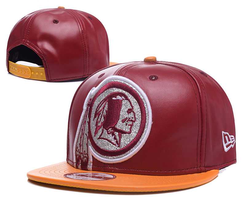 Redskins Fresh Logo Red Leather Adjustable Hat GS,We sell and wholesale Redskins Fresh Logo Red Leather Adjustable Hat GS on line form chian!